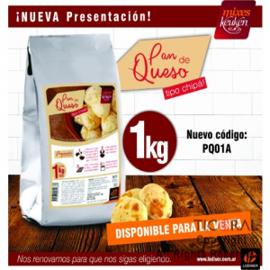 PREMEZCLA PARA PAN DE QUESO 1KG LODISER KEUKEN x 1